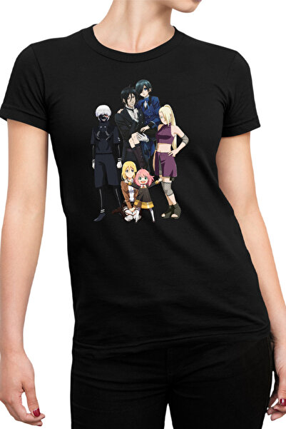 OEM Tricou Femei Black Butler Naruto Tokyo Ghoul Kaneki