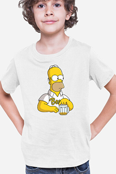 OEM Tricou copii The Simpsons Beer Dad Night Dinner Stream Netflix