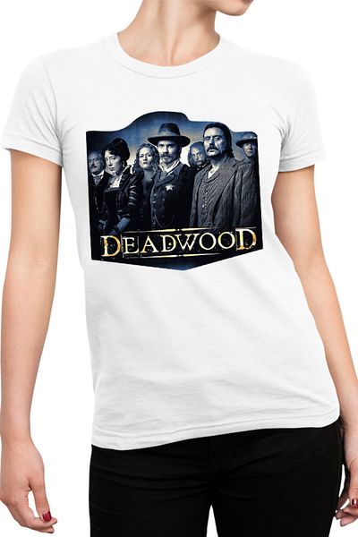 OEM Tricou Femei Deadwood Old Town Seth Bullock Corruption