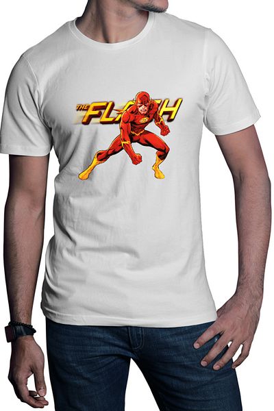 OEM Men's T-shirt Flash Logo X-MEN Marvel DC Comics Animation America