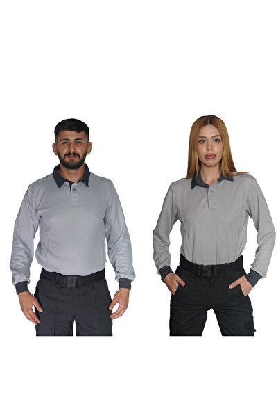 ARMASIZ UZUN KOLLU GÜVENLİK VE DANIŞMAN T-SHİRT