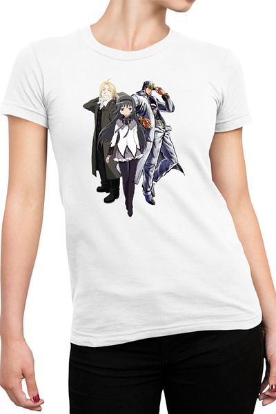OEM Tricou Femei Madoka Magica Akemi Homura FMA Edward Jojo Jotaro