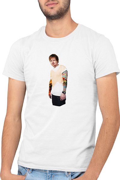 OEM Tricou barbati Ed Sheeran Tattoos Colorful Beautiful Voice Skills