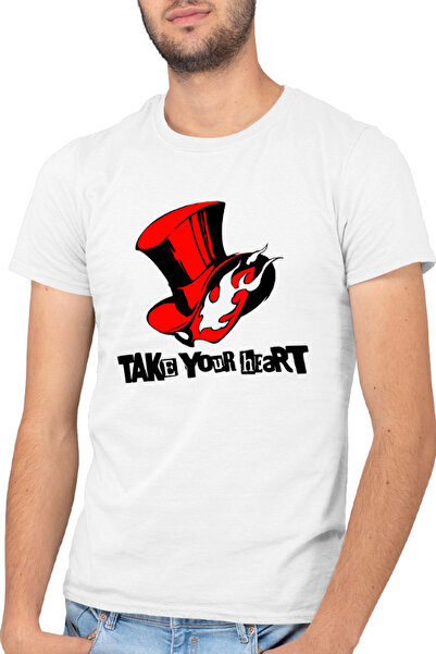 OEM Tricou barbati Persona Evil Group Take Heart Kokoro