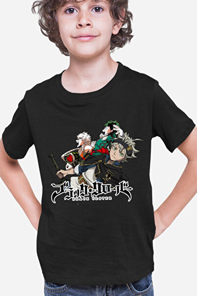 OEM Tricou copii Black Clover Asta Wizard Hard Work My Hero Academia Deku