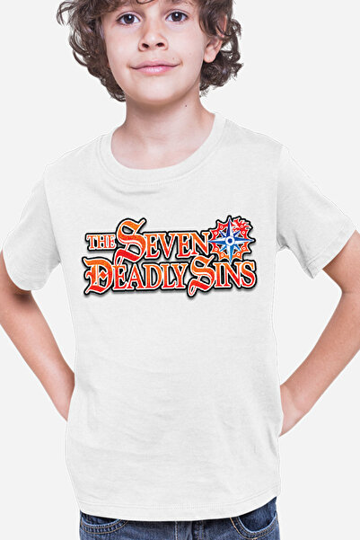 OEM Tricou copii Επτά Θανάσιμα Αμαρτήματα Λογότυπο Υπερδυνάμεις Μαγικοί Γίγαντες