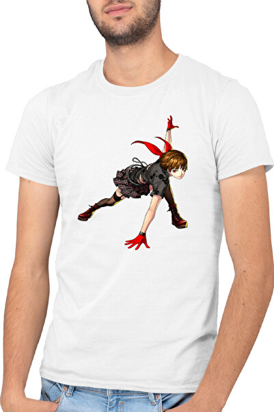 OEM Tricou barbati Persona Niijima Makoto Fight Game Metaverse