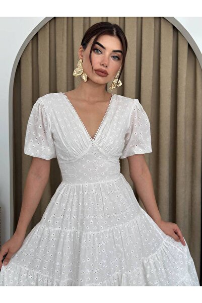 EtikaOnline Uzun Fisto Belinda Elbise