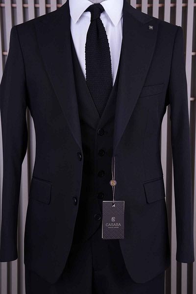 CASABA Men's Vest Suit 7404