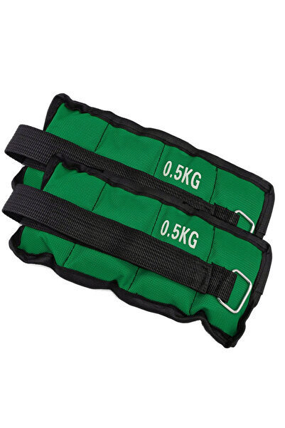 FOTOFUN Βάρη χεριών και ποδιών APF - Σετ 1 κιλού, Πράσινο