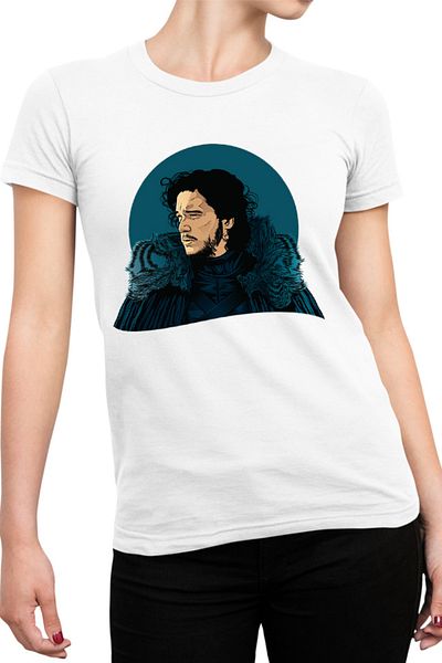 OEM Tricou Femei Game of Thrones John Snow Adventure Drama