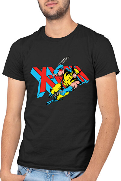 OEM Tricou barbati X-men Logo Jump Master Mind Protect Civilians