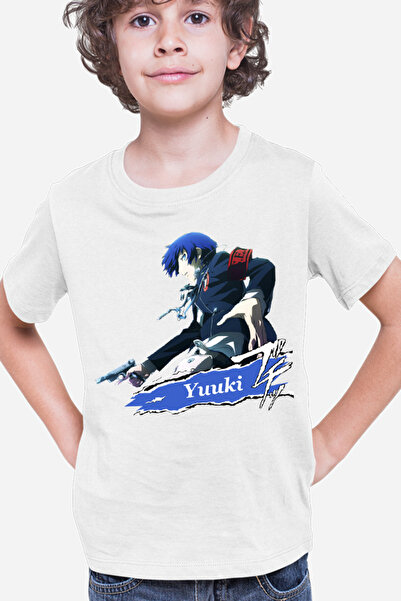OEM Tricou copii Persona Yuuki Makoto Boom Fire Arm Cool Otaku