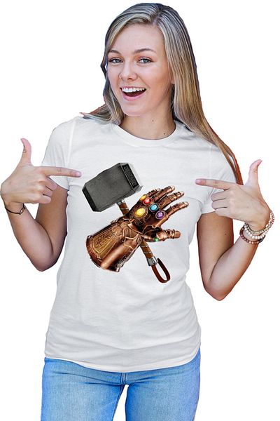 OEM Tricou Femei Thanos Glove Thor Axe Magic Power