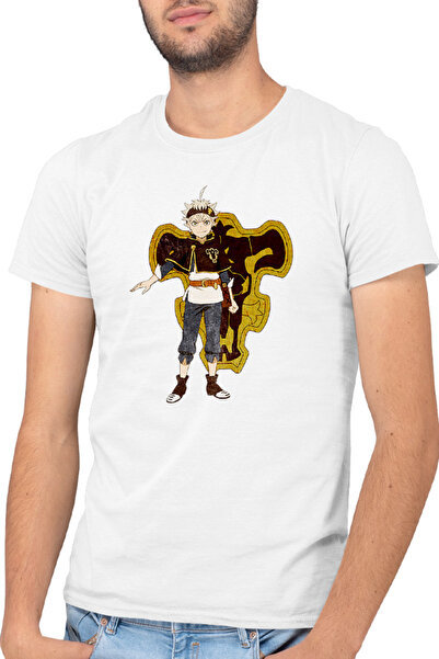 OEM Tricou barbati Black Clover Asta Hero Shield Weapon Anime