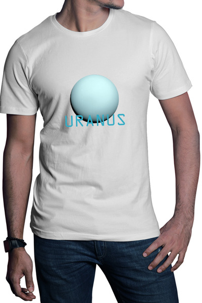 OEM Tricou barbati NASA Uranus Huge Celestial Moon Gas Gravity