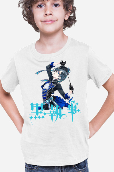 OEM Tricou copii Black Butler Ciel Naoki Otaku Love