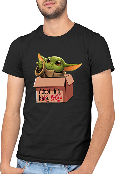 OEM Tricou barbati Baby Yoda Adopt Alien Star Wars