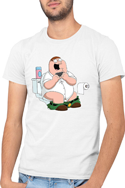 OEM Tricou barbati Family Guy Bathroom Smartphone Tik Tok Play
