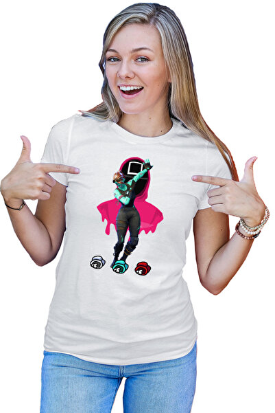 OEM Tricou Femei Fortnite Among Us Squid Game Korean Cyber Skin