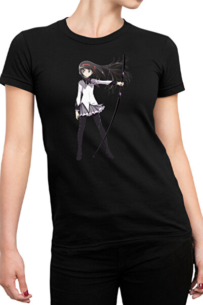 OEM Tricou Femei Madoka Magica Akemi Homura Bow Action Shoujo Bishoujo