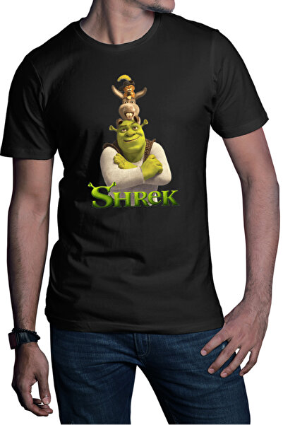 OEM Tricou barbati Shrek Donkey Cat in the Boots Fluffy Walt Disney
