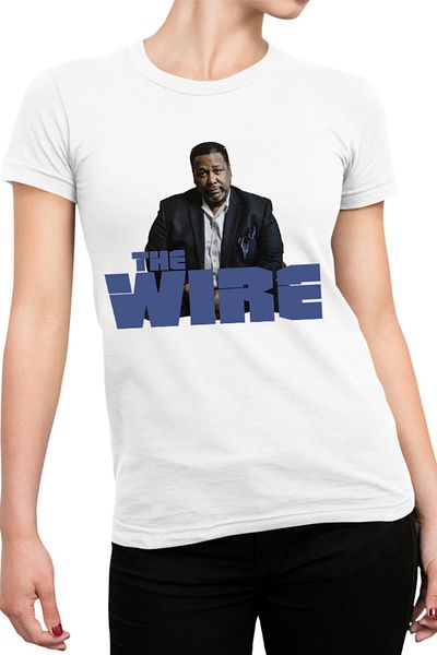 OEM Tricou Femei The Wire Det. William 'Bunk' Moreland Classy Series