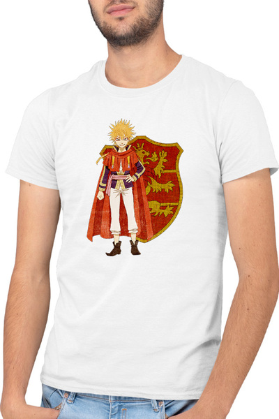 OEM Tricou barbati Black Clover Leopold Vermillion Knight Short Strong