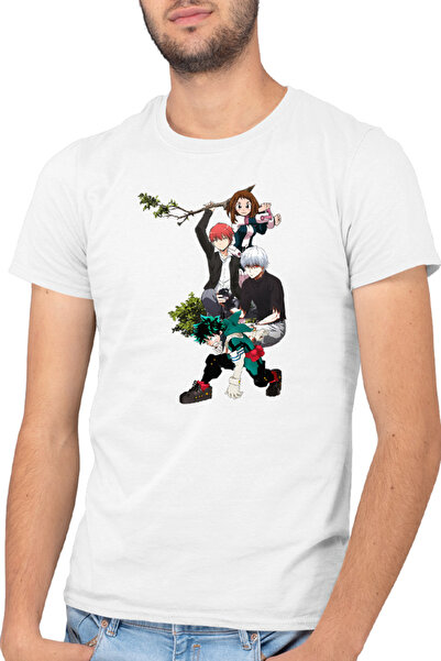 OEM Tricou barbati Assassination Classroom Tokyo Ghoul My Hero Academia