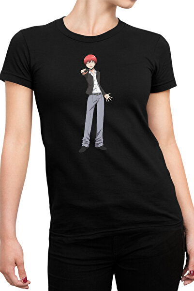 OEM Tricou Femei Assassination Classroom Karma Akabane Fire Unicorn