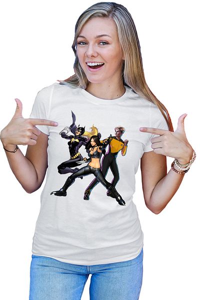 OEM Tricou Femei Star Trek Wolf Woman Catwoman Marvel Universal Lethal