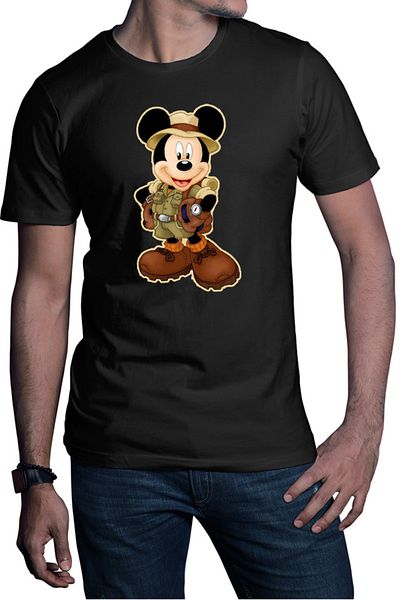 OEM Tricou barbati Mickey Mouse Scout Research Map Director Play Game