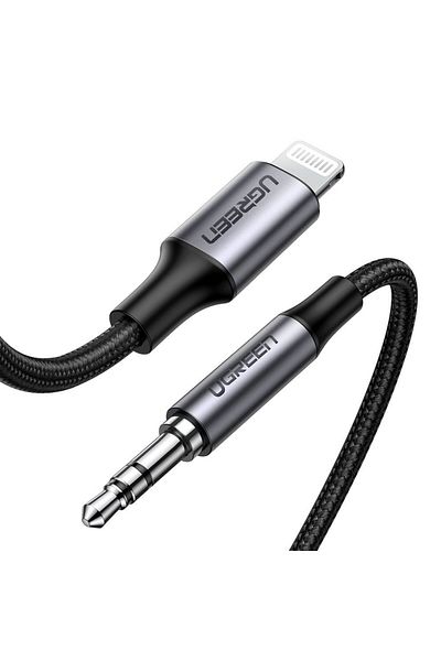 Ugreen Cablu audio auxiliar iPhone Lightning 3,5 mm 2 metri