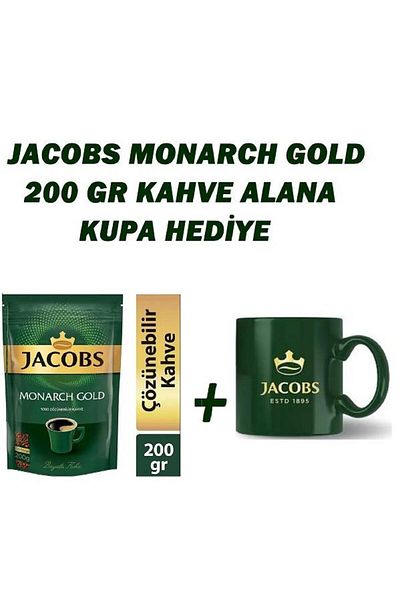 Jacobs Monarch Gold Replacement 200 G. + Gift with a Mug