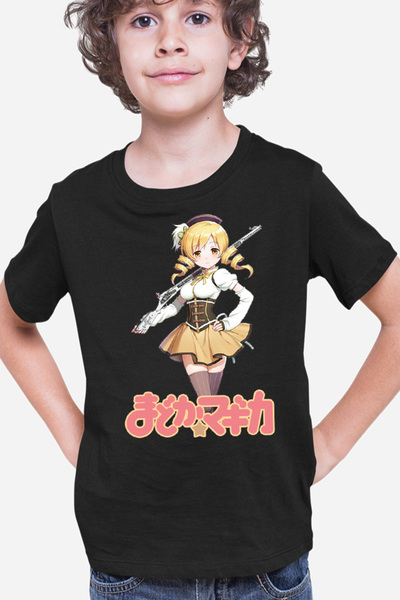 OEM Madoka Magica Mami Fire Lovely Group Shield Παιδικό T-shirt
