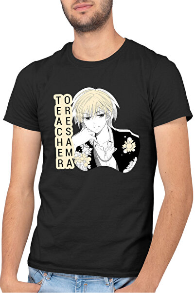 OEM Tricou barbati Oresama Teacher Natsuo Manga Flowers Feminine