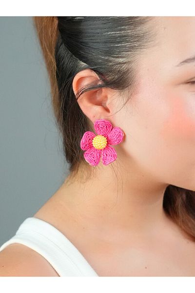 Sumen Butik Daisy Figured Summer Earrings