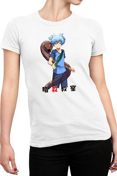 OEM Tricou Femei Assassination Classroom Shiota Nagisa Desene Animate