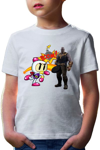 OEM Tricou copii Thanos Bomberman Accident Hurt