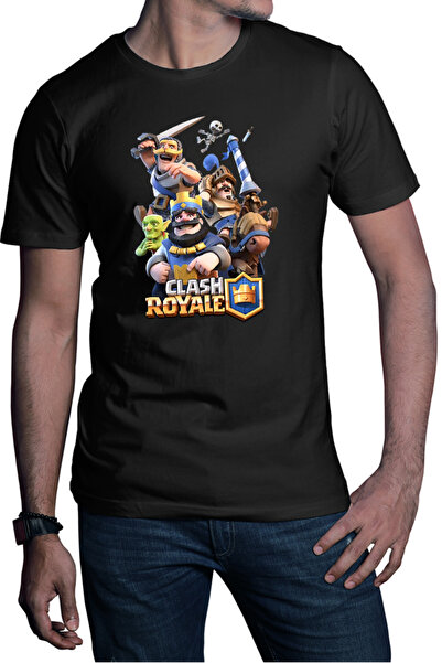 OEM Ανδρικό T-shirt Clash Royale All Classes Multiplayer Medieval