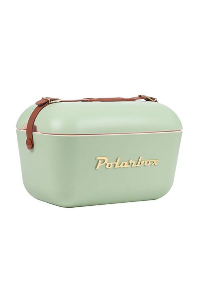 Polarbox Cooler box, Polarbox, Gold, 20 liters, pastel green