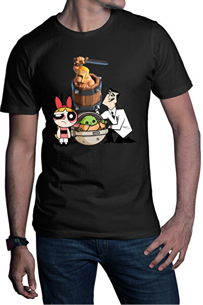 OEM Tricou barbati Clash of Clans Powerpuff Girls Blossom Baby Yoda