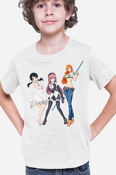 OEM Tricou copii Trinity Seven One Piece Nami Anime Waifu