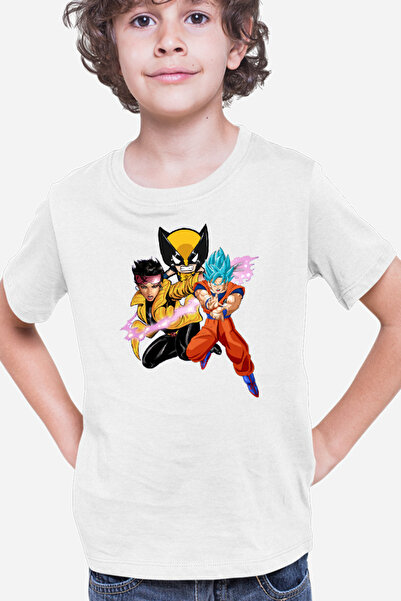 OEM Tricou copii X-men Goku Strong Men Avangers Marvel Anime
