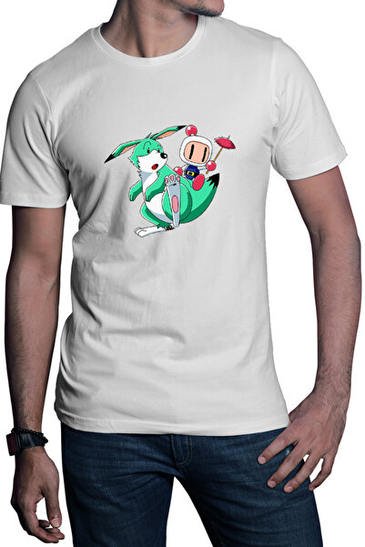 OEM Tricou barbati Bomberman Dinossaur Ride Summer Juice Hot