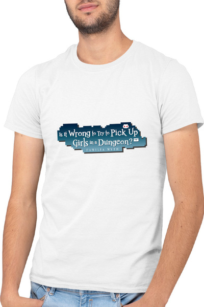 OEM Tricou barbati Is It Wrong To Pick Up Girls In Dungeons DanMachi Logo