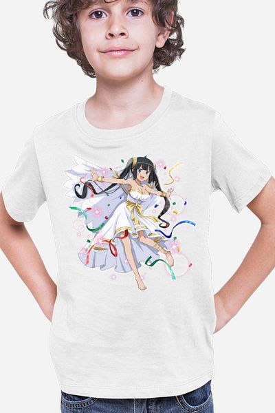 OEM Tricou copii DanMachi Hestia Party Light Anime Game