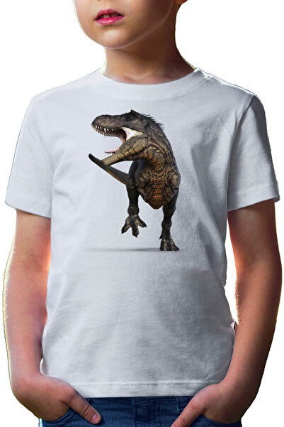 OEM Tricou copii Jurassic Park T-REX Fossil Dinosaur Extinct