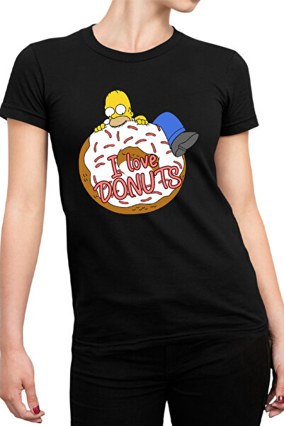OEM Tricou Femei The Simpsons Donut Love Homer Game Maggie