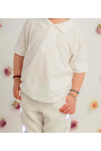 fustite cu luminite Snowman Polo Shirt, Cotton for Boys - 4-5 years